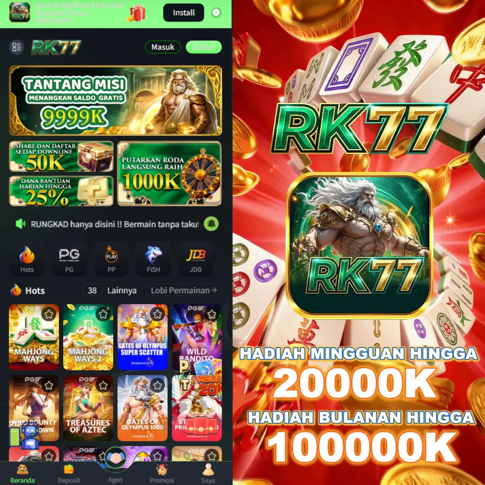 rk77 Masuk - rk77 Resmi
